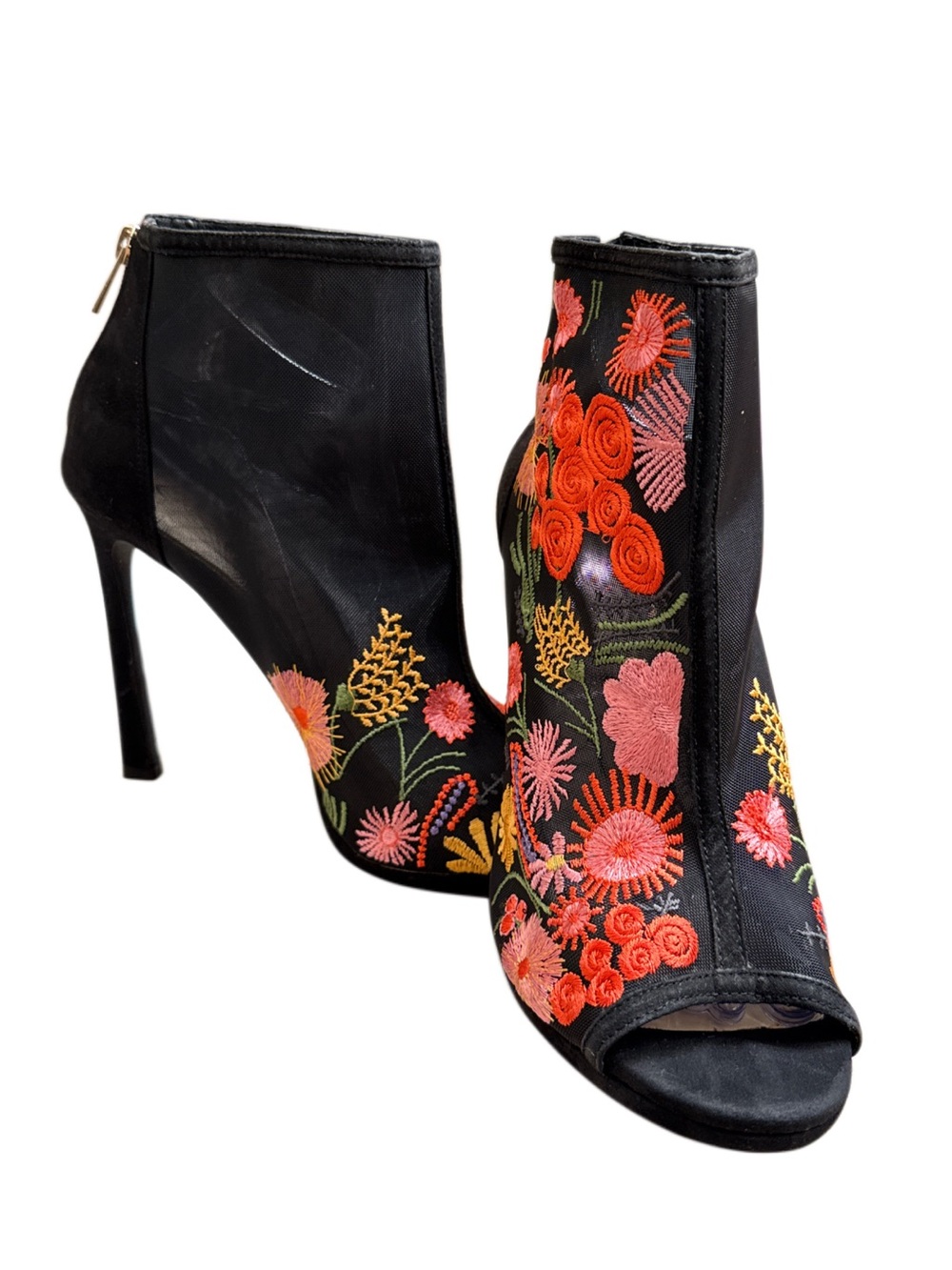 JESSICA SIMPSON PASCALL PEEP TOE BOOTIES NWOT